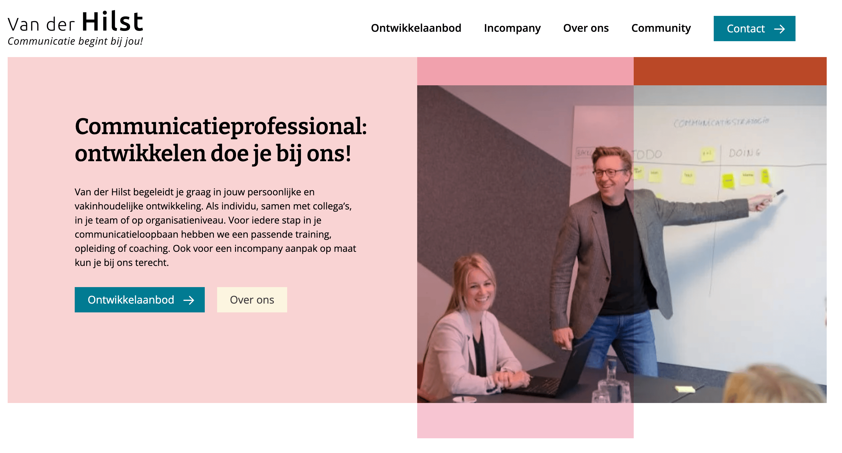 Homepage van der Hilst