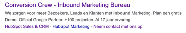 meta description conversion crew