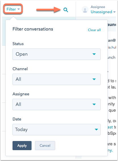 HubSpot Inbox